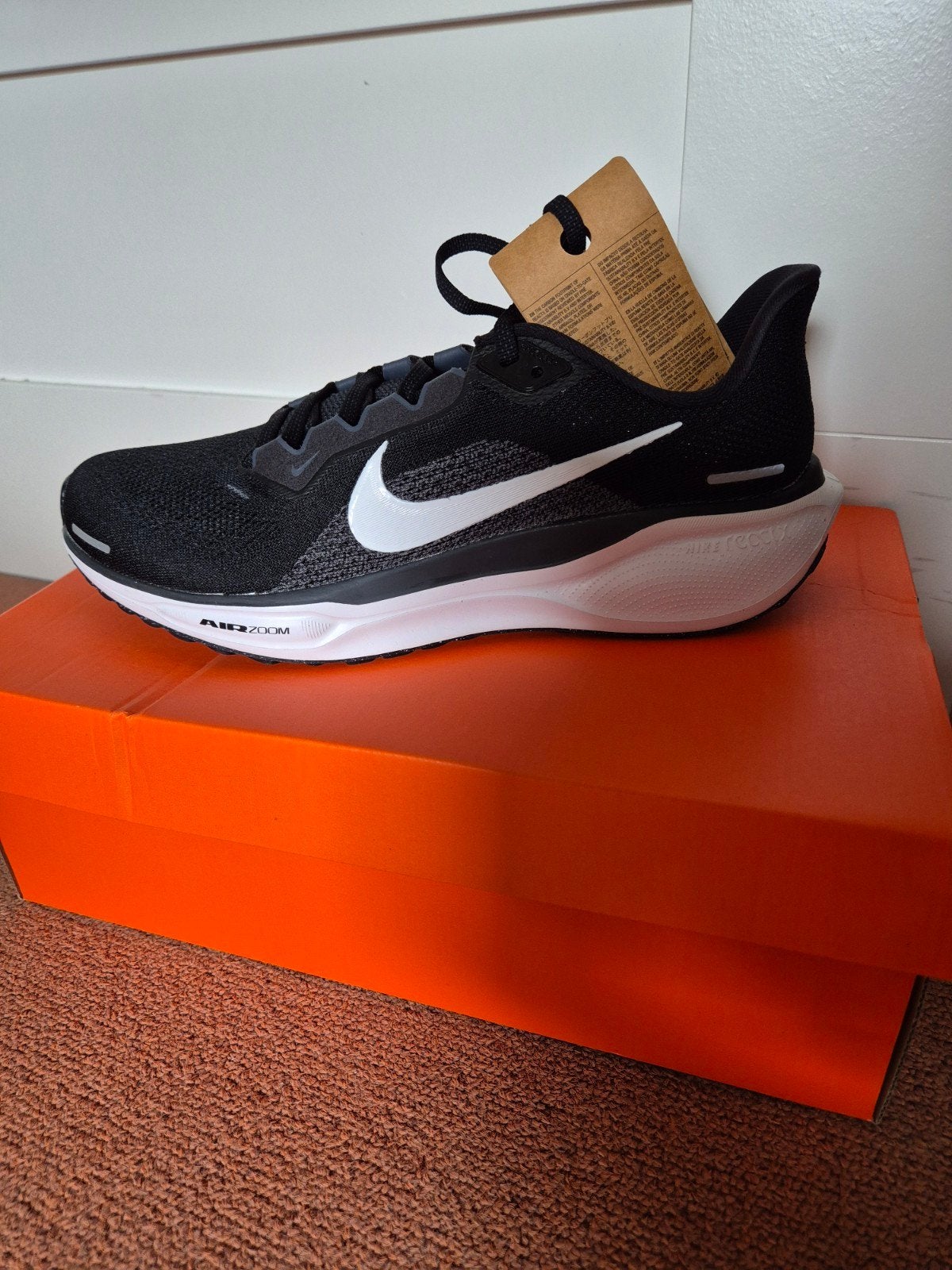 Nike Air Zoom Pegasus 41 Hardloopschoenen Zwart/Wit, Nieuw, Ophalen of Verzenden, Hardlopen, Hardloopschoenen