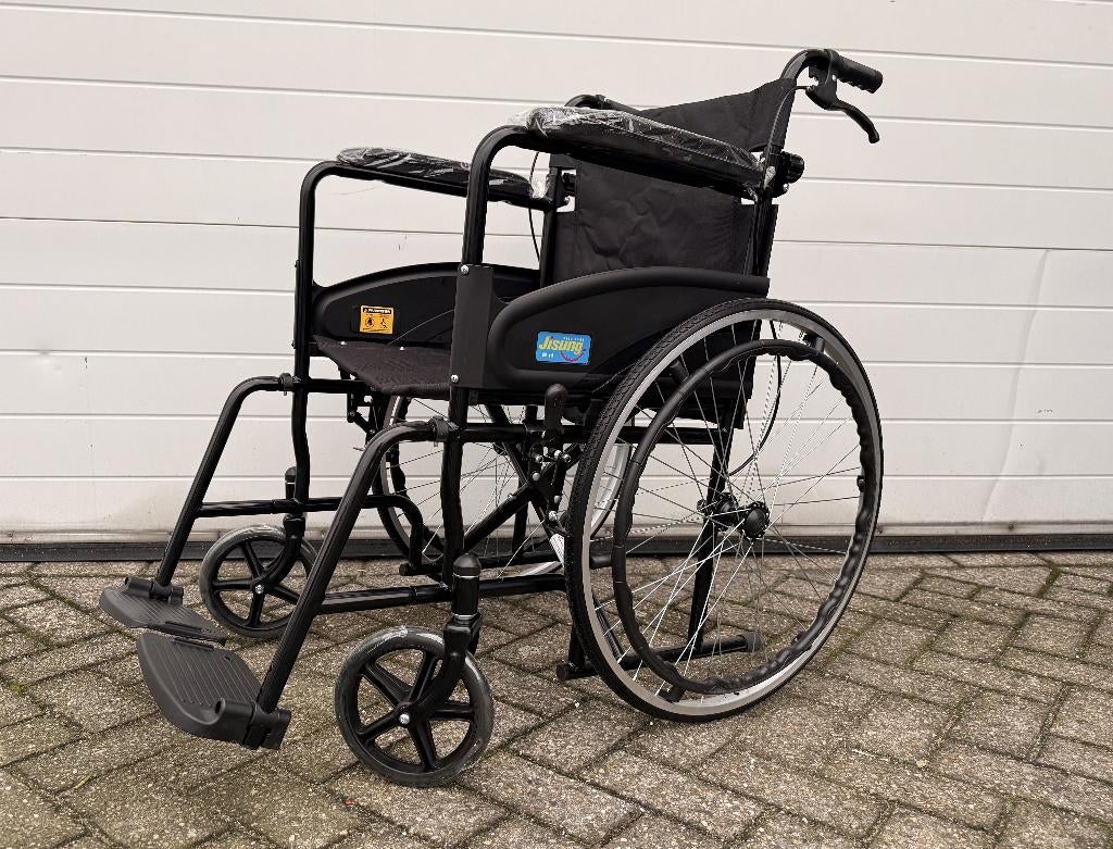 licht Gewicht Opvouwbare Rolstoel, Diversen, Rolstoelen, Ophalen of Verzenden, Inklapbaar, Nieuw, Duwrolstoel