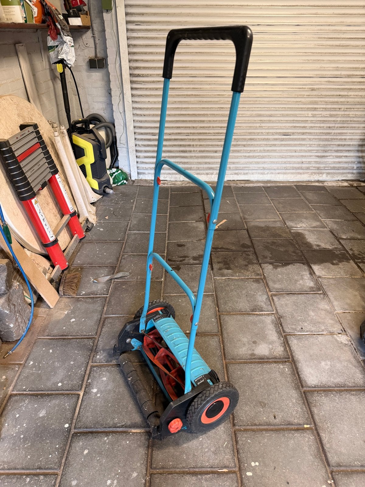 Gardena 6000 SM Handgrasmaaier, Ophalen, Gebruikt, Handgrasmaaier, Opvangbak