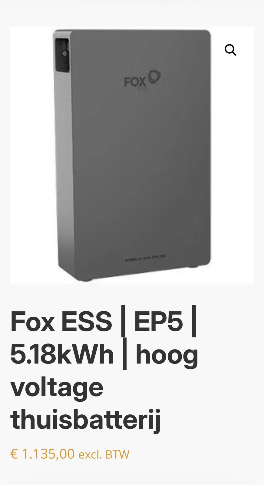 5 kwh thuisbatterij, 4 stuks en omvormer, Huis en Inrichting, Ophalen, Nieuw