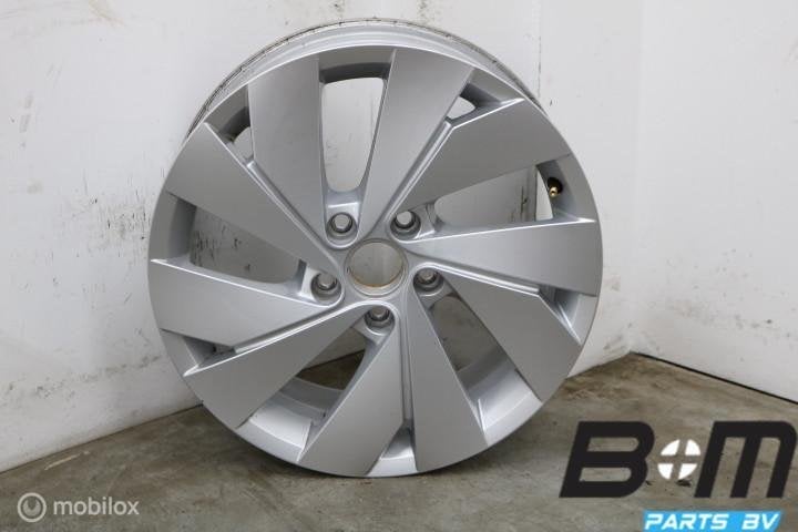 ORIGINEEL! 1 losse 17 inch Belmont velg VW Golf 8 5H0601025B, Gebruikt, Velg(en)