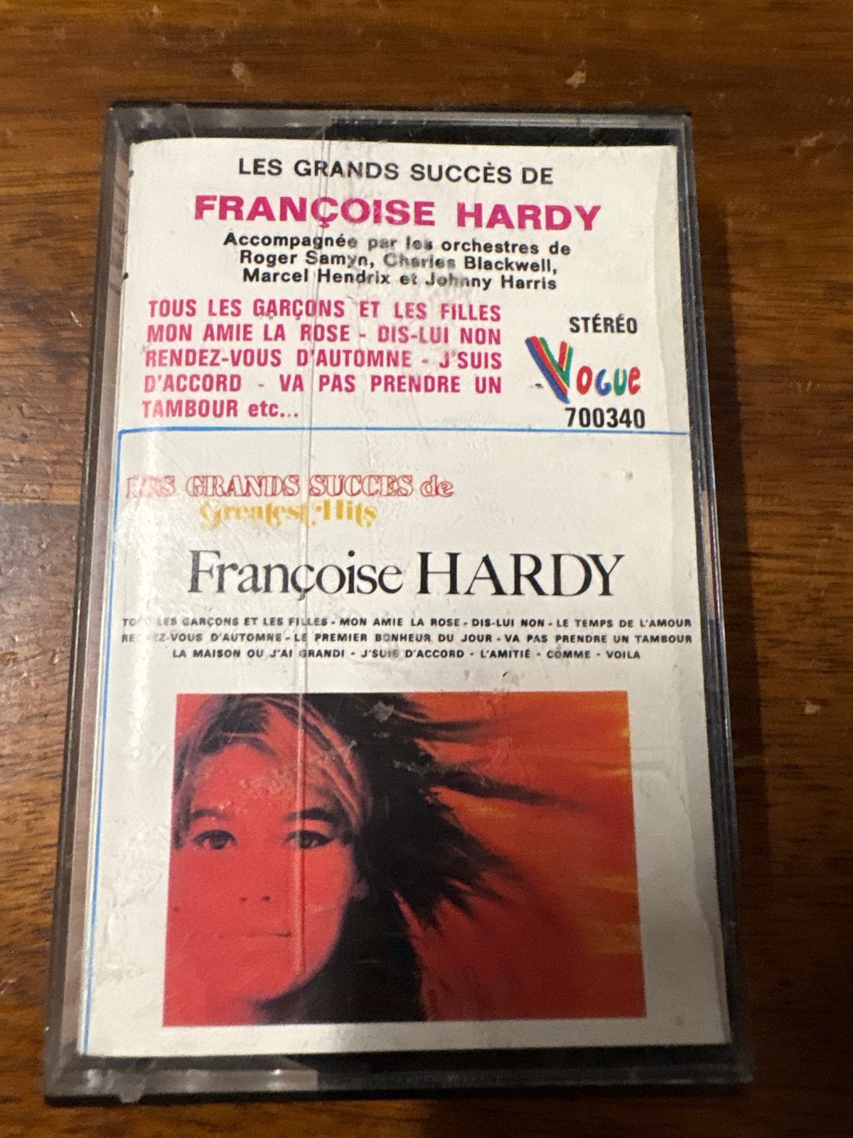 Françoise Hardy - Les Grands Succès Muziek Cassette), Gebruikt, Ducoso, 1 bandje, Ophalen of Verzenden