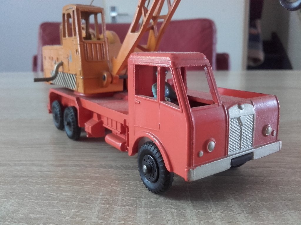 Dinky toys Coles kraan., Hobby en Vrije tijd, Modelauto's | 1:50, Ophalen of Verzenden, Gebruikt, Bus of Vrachtwagen, Dinky Toys