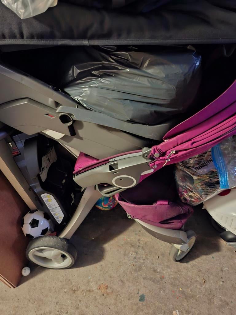 Stokke Xplory kinderwagen paars, Ophalen of Verzenden, Overige merken