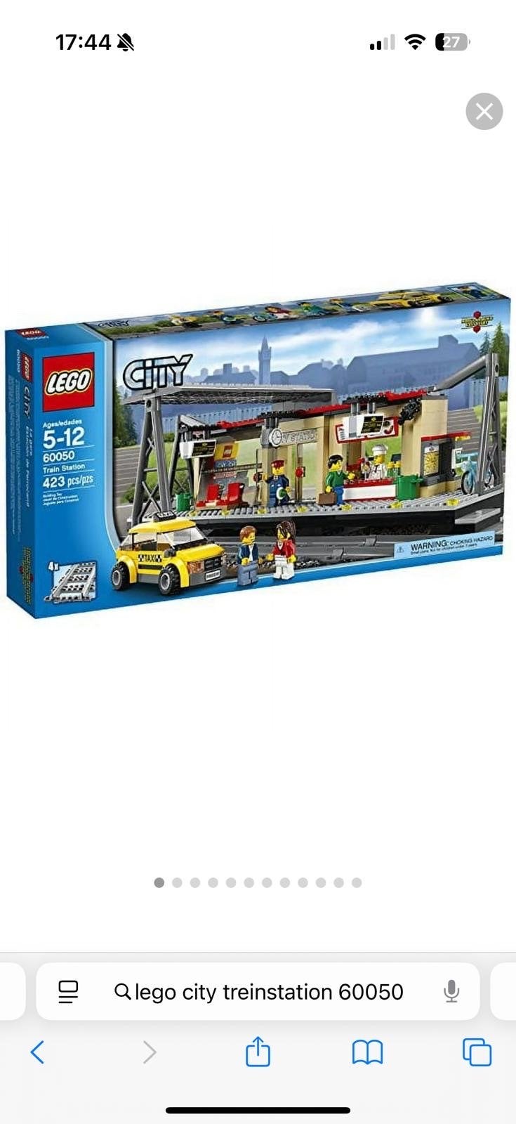 LEGO City Treinstation 60050, Ophalen, Lego, Compleet, Complete set