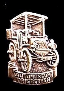 Automuseum Driebergen broche- groot formaat, Verzenden, Nieuw, Transport, Speldje of Pin