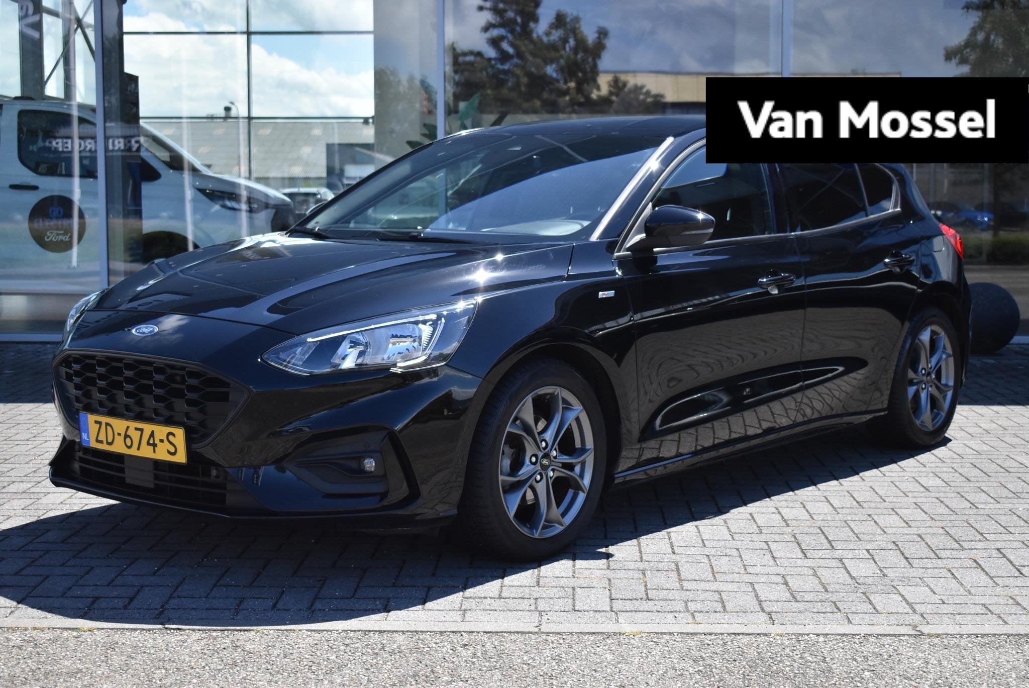 Ford Focus 1.0 EcoBoost ST Line Business | Climate Control |, 12 maanden, Euro 6, Zwart, Origineel Nederlands