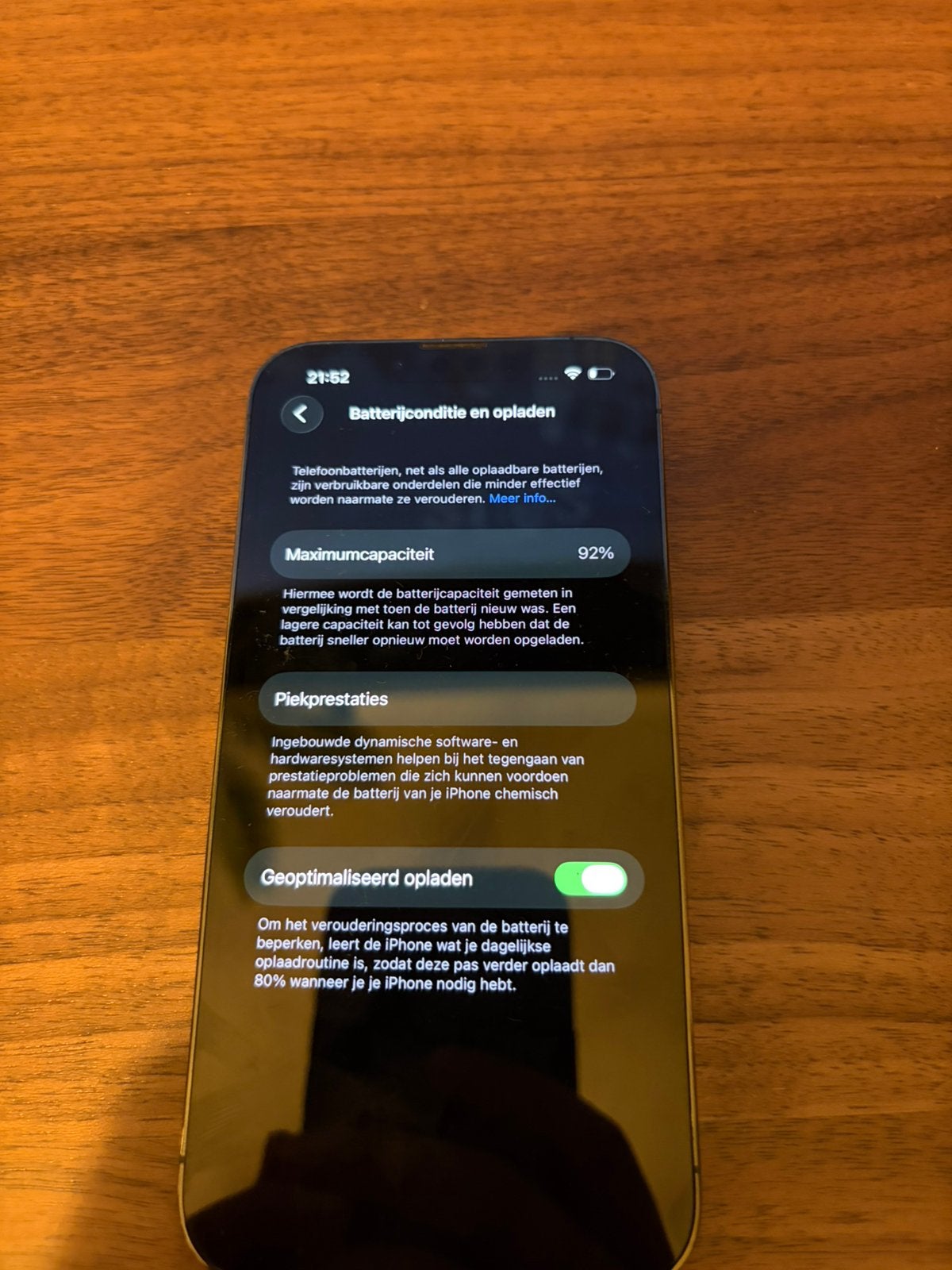 Foto 5 van Iphone 13 Pro / Groen / 92% batterijpercentage