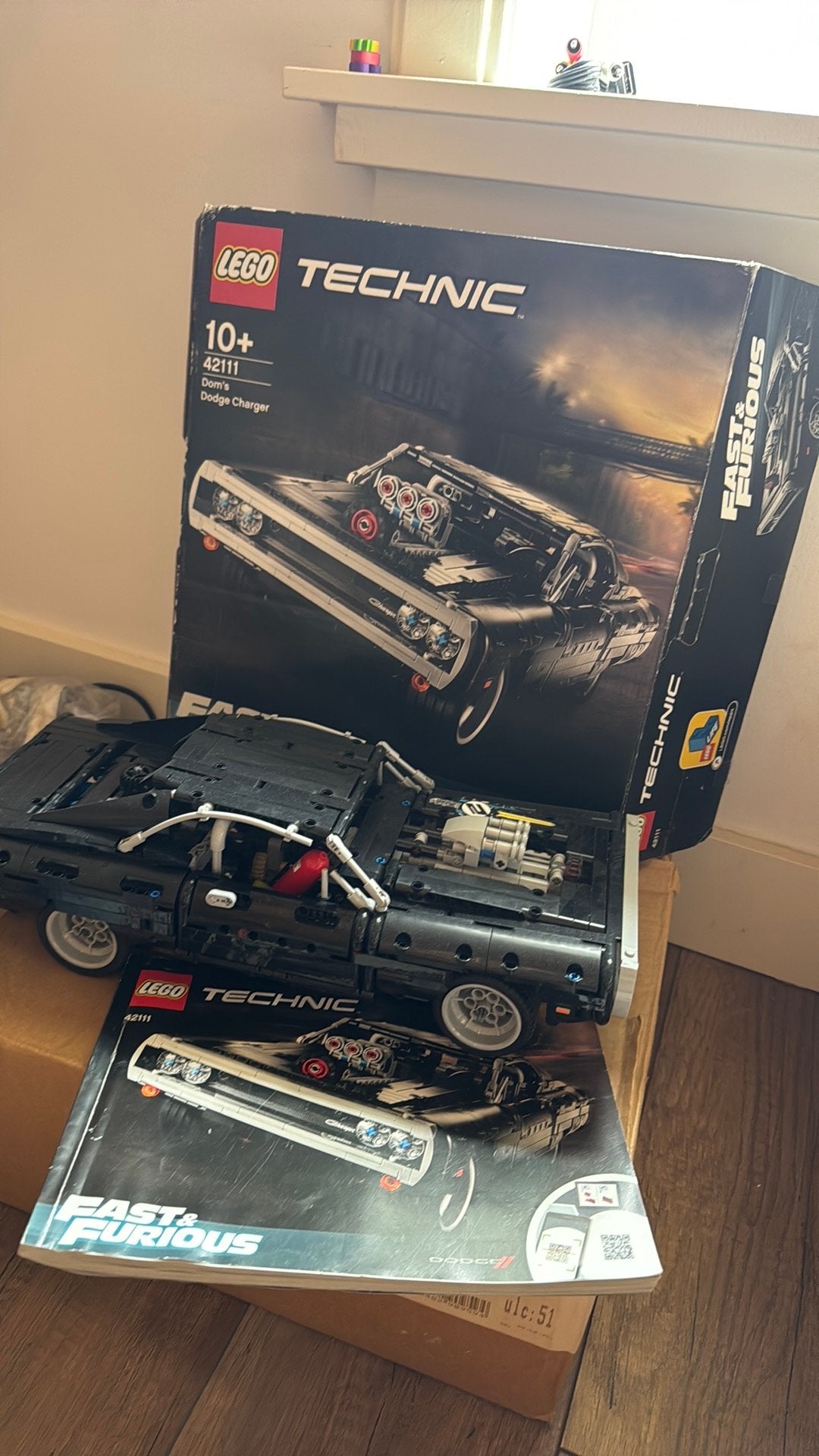 Lego Technic Dom’s Dodge Charger, Kinderen en Baby's, Speelgoed | Duplo en Lego, Ophalen of Verzenden, Zo goed als nieuw