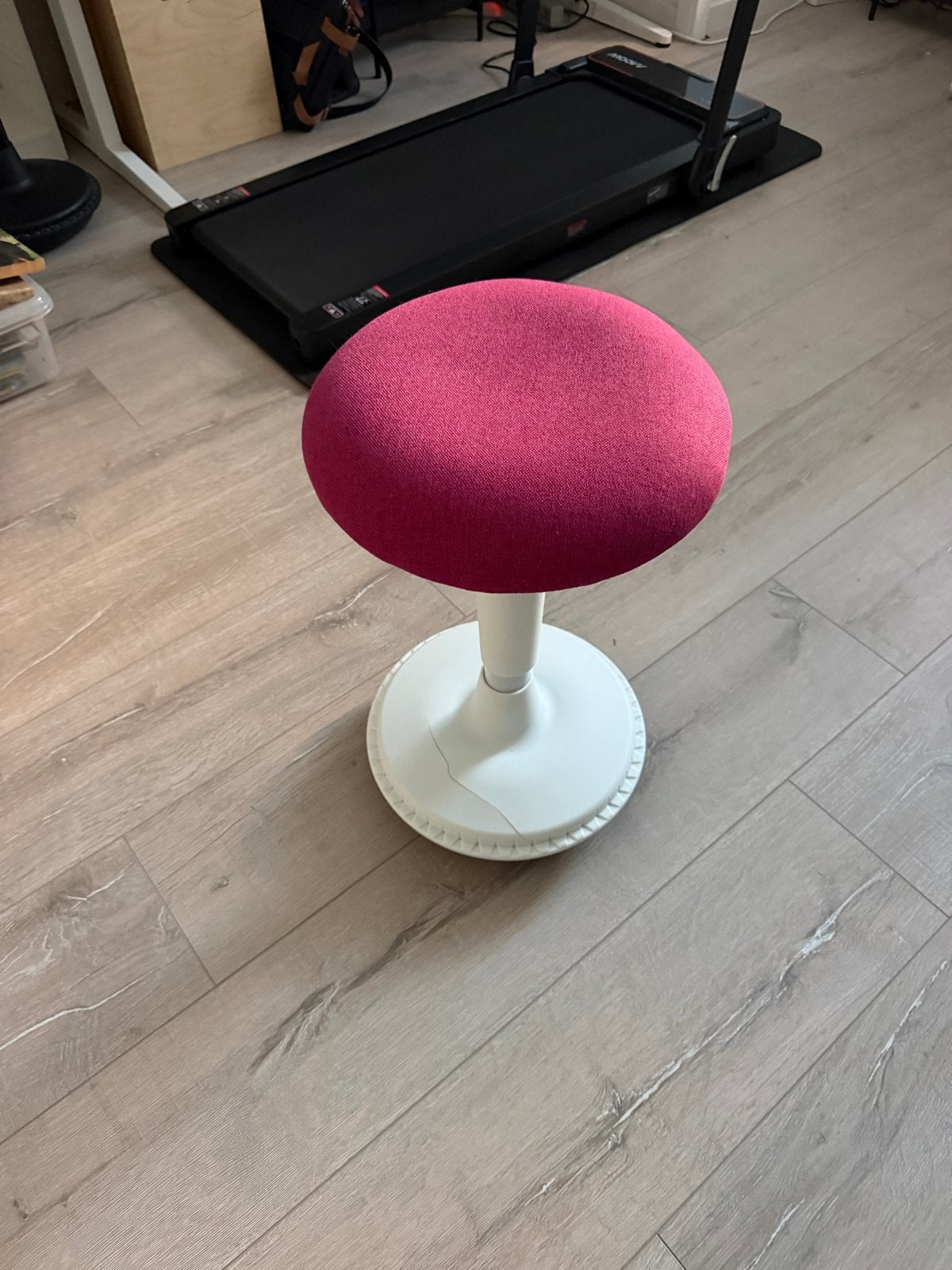 Wobblez ergonomische wiebelkruk - Zo goed als nieuw, Huis en Inrichting, Ophalen, In hoogte verstelbaar, Zo goed als nieuw, Kunststof
