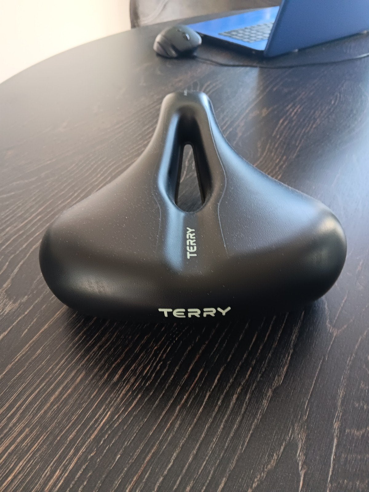 Terry Anatomica Men fietszadel - Comfortabel herenzadel, Gebruikt, Stadsfiets, Terry, Kunststof