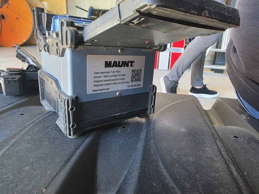 Fujikura 70S+ lasapparaat met cleaver en 2 nieuwe accu’s., Ophalen, Gebruikt