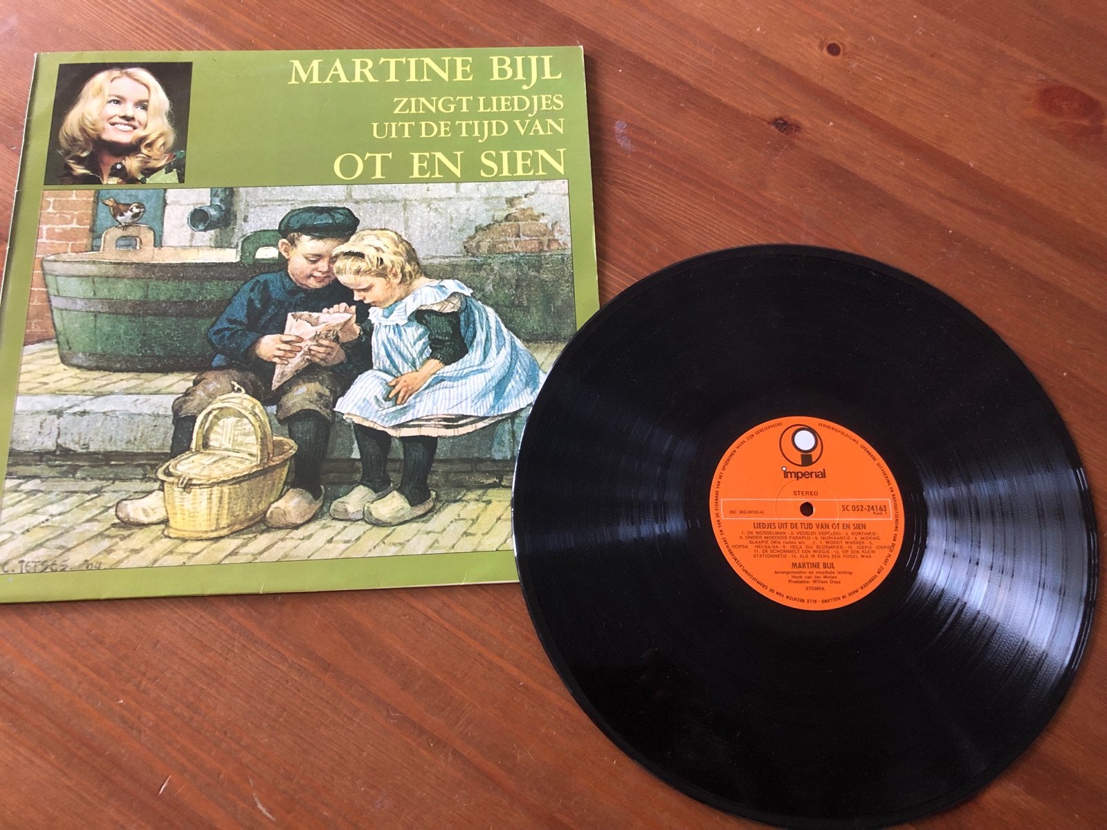 Martine Bijl zingt liedjes uit de tijd van Ot en Sien LP, Cd's en Dvd's, LP, Gebruikt, Overige genres, Ophalen of Verzenden