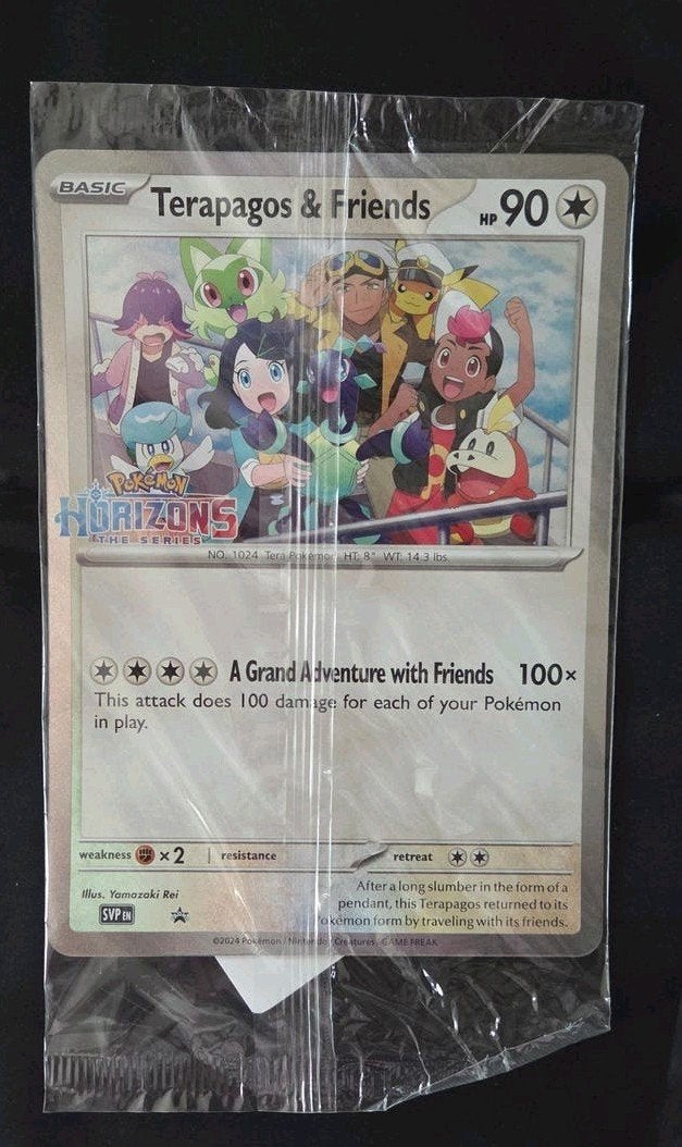 Pokémon Terapagos & Friends Horizons Promo jumbo kaart j
