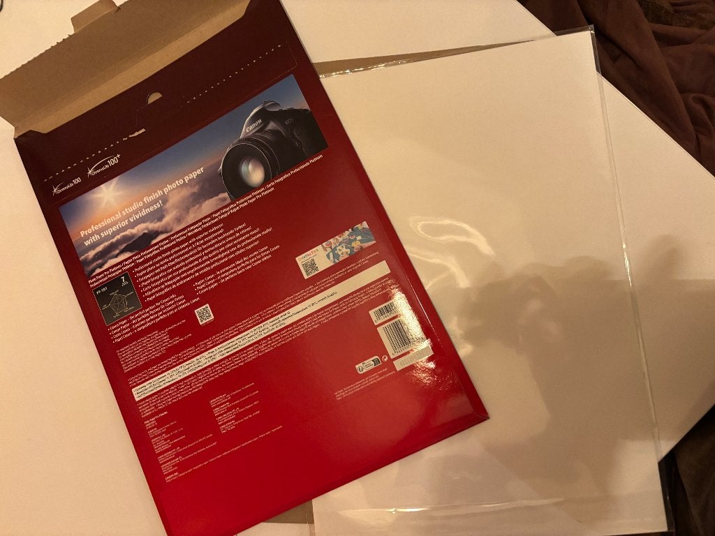 Canon PT-101 Pro Platinum fotopapier - A3 / 10 vellen, Nieuw, Glanzend, Fotopapier, Canon