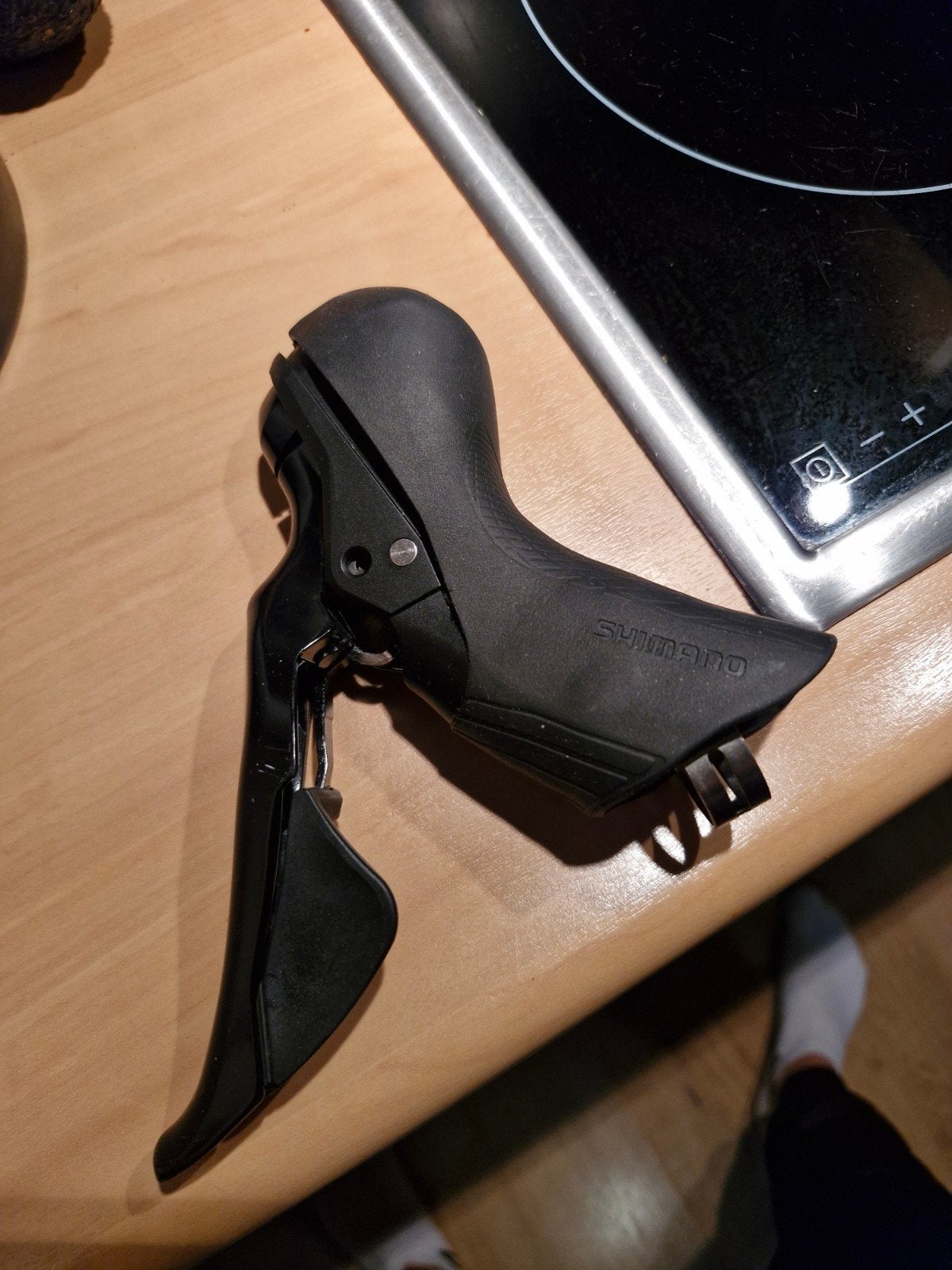 Shimano 105 ST5800 shifter links, Ophalen of Verzenden, Zo goed als nieuw, Hondenkar