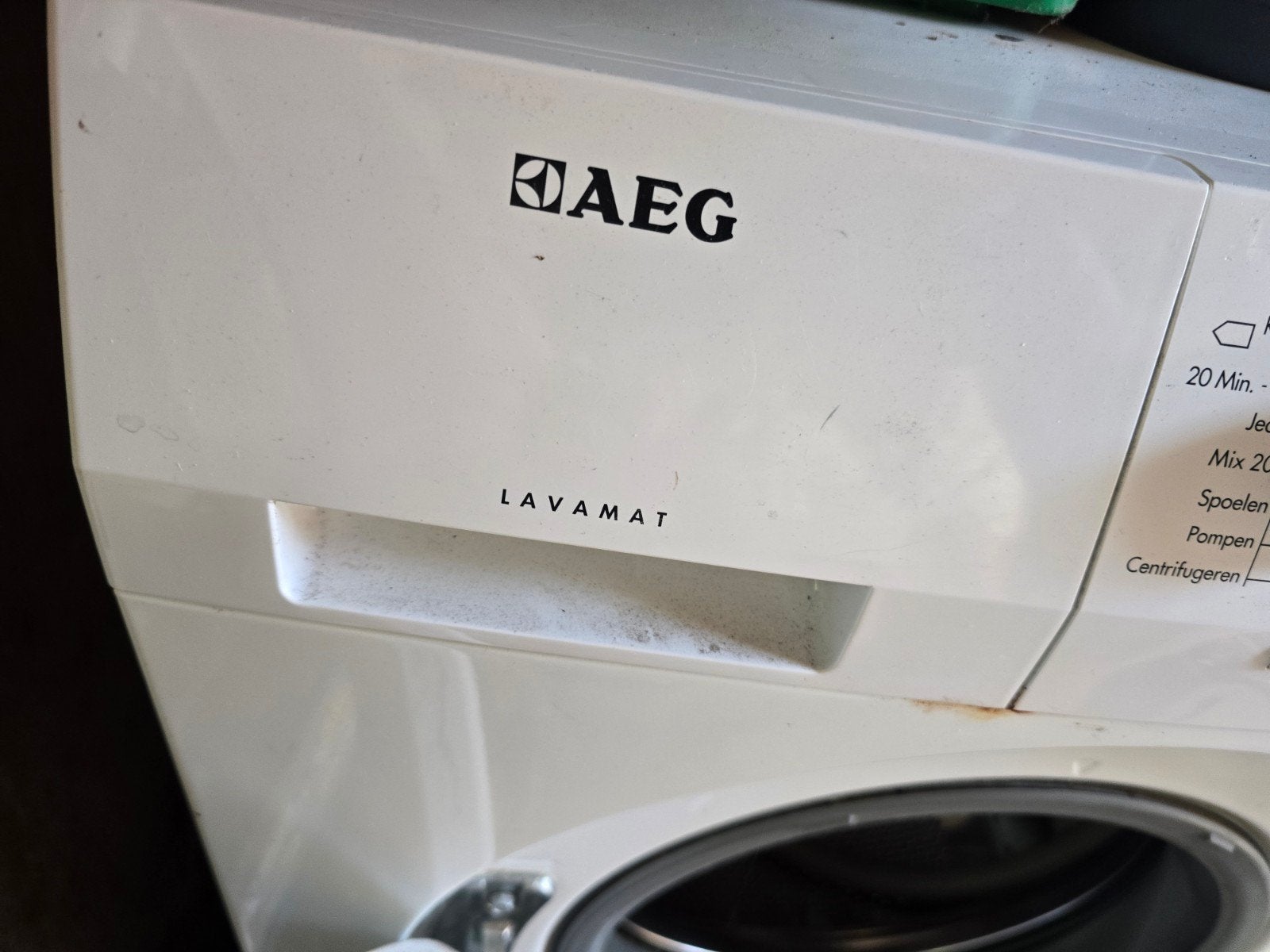 AEG Lavamat Protex 7kg Wasmachine - Gebruikt, Gebruikt, Ophalen of Verzenden, Voorlader, 85 tot 90 cm