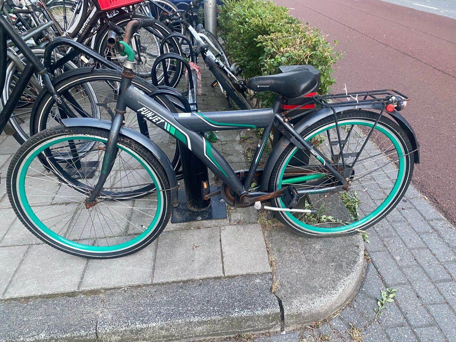 Fiets 26 inch - opknapper, Ophalen, Gebruikt, Terugtraprem, 26 inch of meer