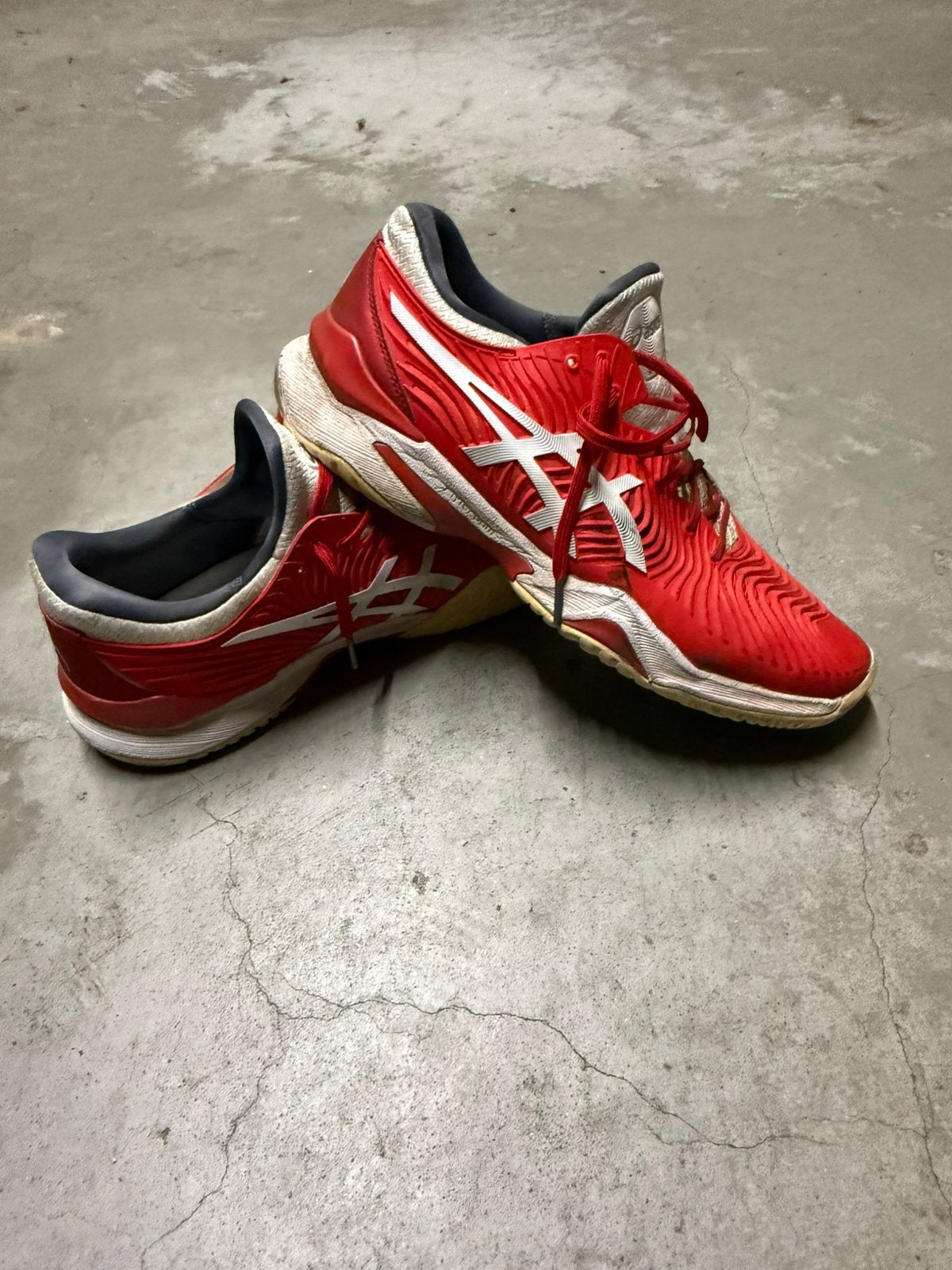 Asics tennisschoenen Maat 46, Sport en Fitness, Overige merken, Gebruikt, L00, Schoenen