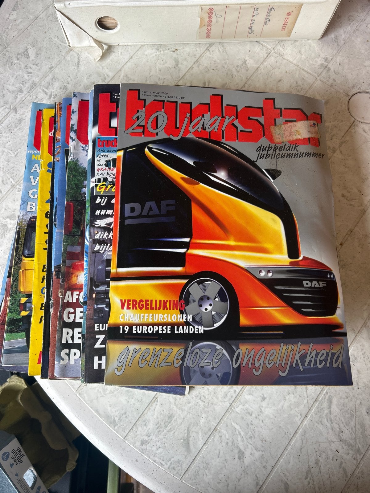 Truckstar Volledige Jaargangen 1999 & 2000, Ophalen of Verzenden, Gelezen, Overige typen