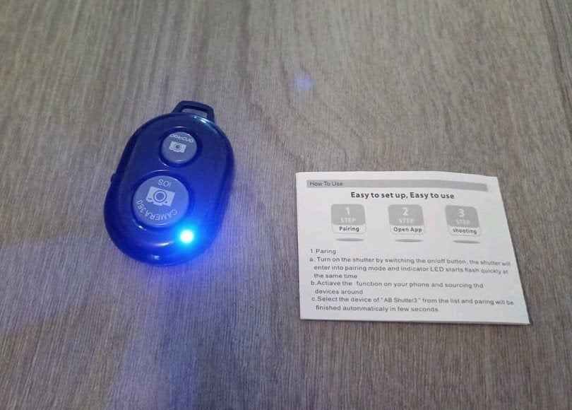 Draadloze Bluetooth Afstandsbediening voor Camera/Telefoon, Audio, Tv en Foto, Nieuw, Overige merken, JVC, Overige typen