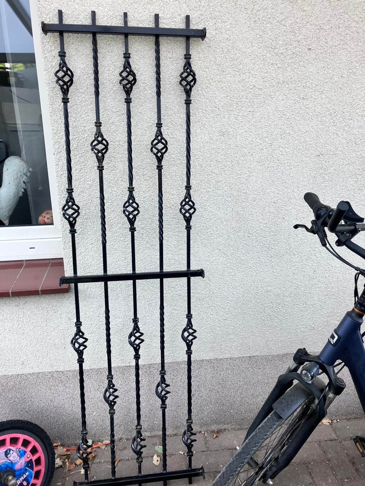 Wandrek voor raam/Deur, Ophalen, Zo goed als nieuw, IJzer, Tuinhek