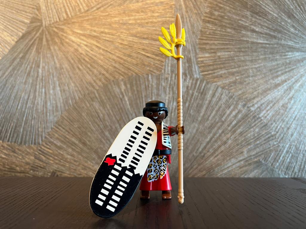 Playmobil Afrikaanse krijger set 4685 zonder verpakking, Ophalen of Verzenden, Gebruikt, Complete set