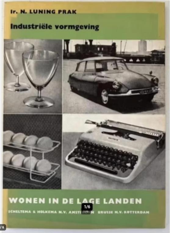 Industriële vormgeving - Ir. N. Luning Prak (1957), Ophalen of Verzenden, Zo goed als nieuw