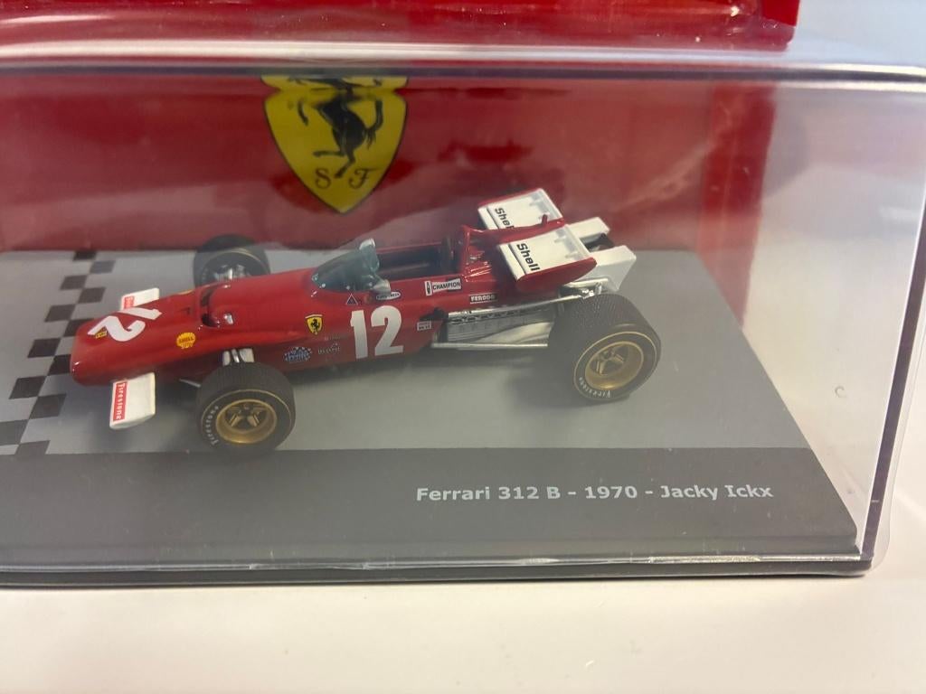 39354: Ferrari 312 B - Jacky Ickx - 1970 - Atlas 1:43, Auto, Nieuw, Ophalen of Verzenden, Bachsatztstr. 54 D 72131 Ofterdingen, Germany