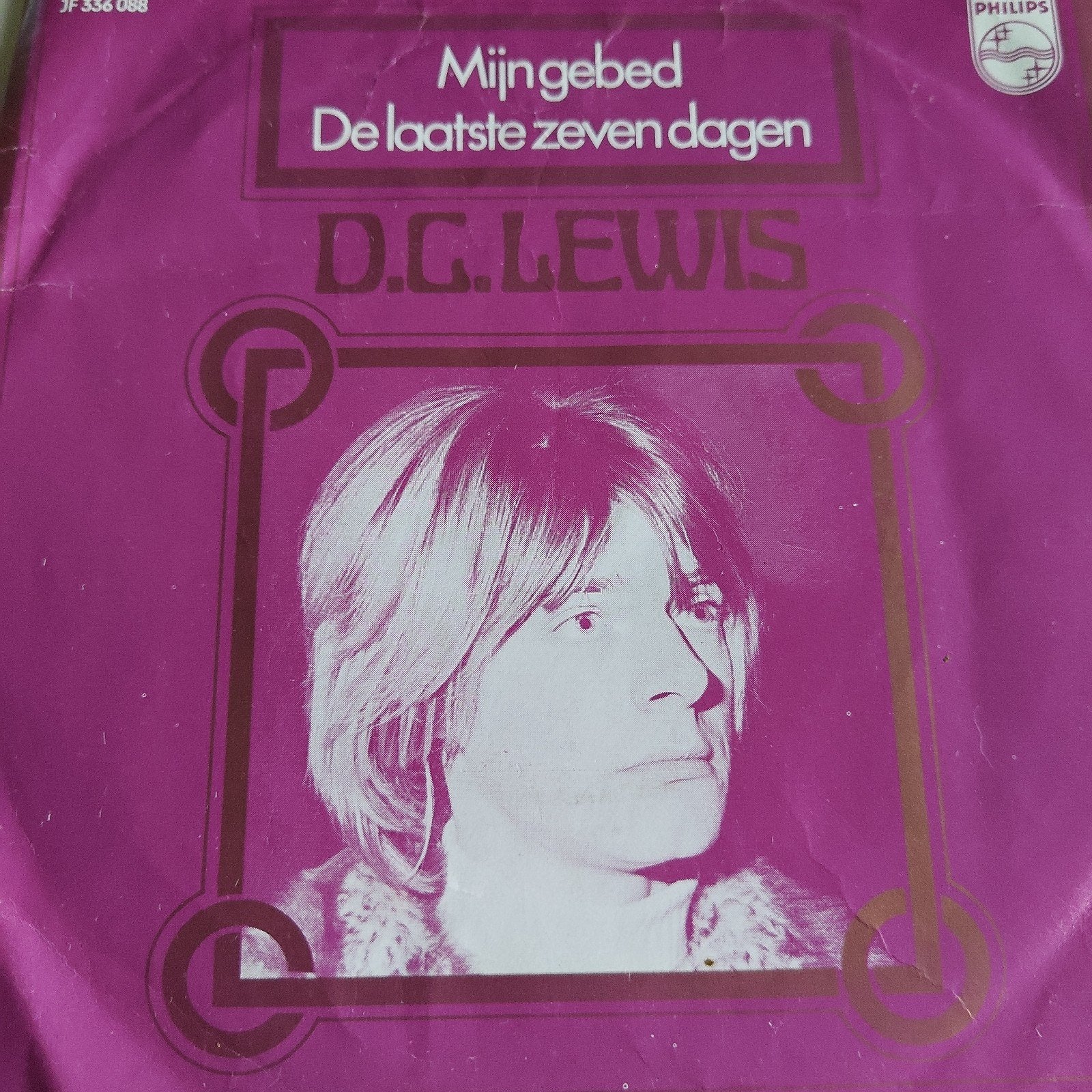 D.C. Lewis - Mijn Gebed / De Laatste Zeven Dagen (Vinyl), Cd's en Dvd's, Vinyl Singles, Gebruikt, 7 inch, Ophalen of Verzenden