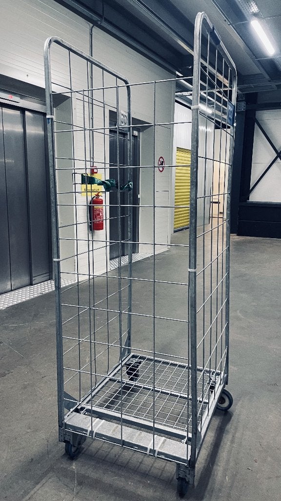 rolcontainer inc transport 2 en 3 heks , Doe-het-zelf en Verbouw, 100 liter of meer, Ophalen of Verzenden, Gebruikt, Transportkar