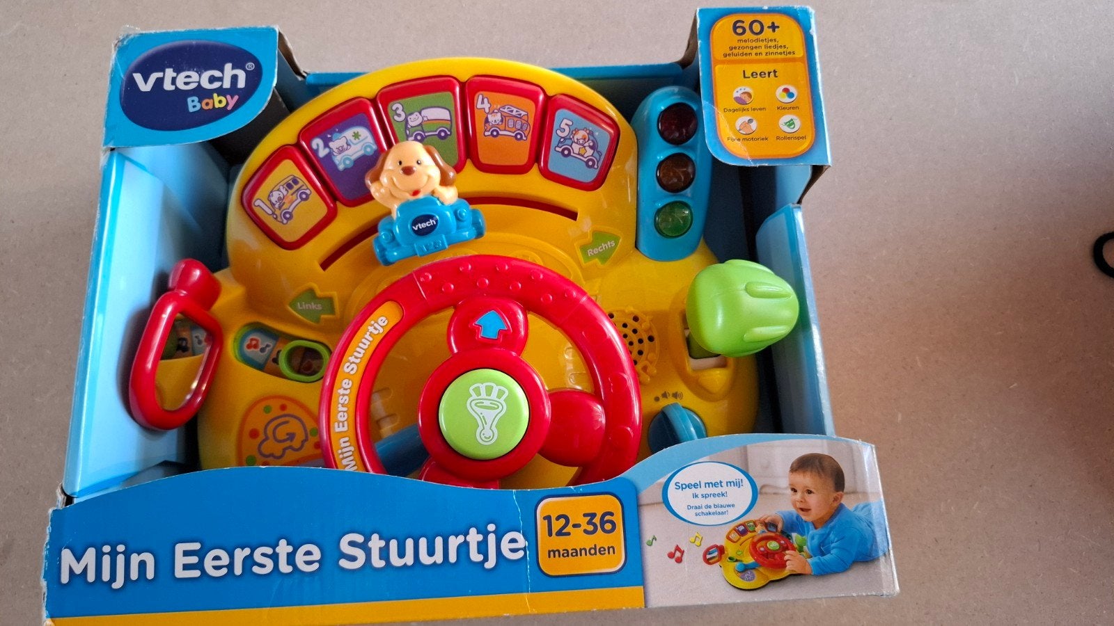 VTech Baby Mijn Eerste Stuurtje - Interactief Speelgoed, Ophalen, Nieuw, Overige typen
