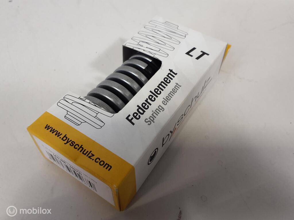 Byschulz zadelpen veer. Hard 100/130 kilo, Nieuw