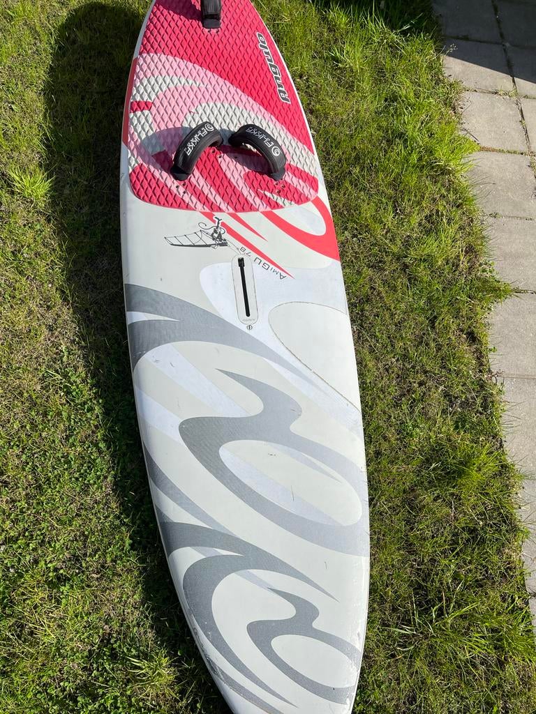 Windsurf wave boards + 3 Gaastra zeilen, Ophalen, Gebruikt, Minder dan 250 cm, Met vin(nen)