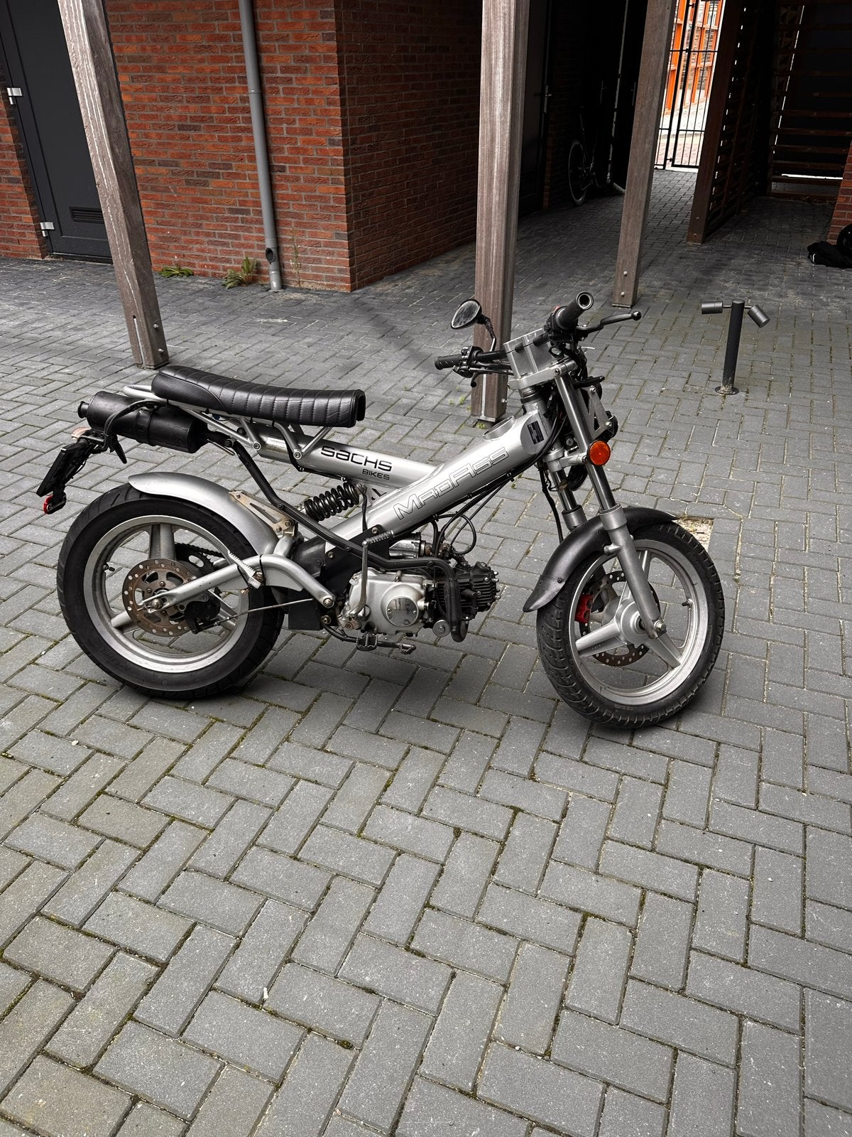 Sachs Madass 50cc Bromfiets - Uniek en Sportief, Fietsen en Brommers, Ophalen, Gebruikt, Maximaal 45 km/u, 4 versnellingen