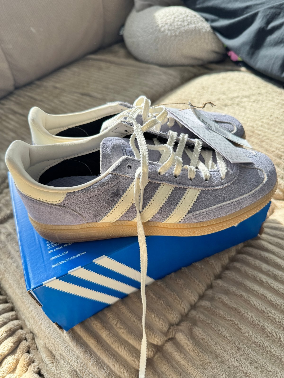 Adidas Handball Spezial W - Nieuw met doos, Ophalen of Verzenden, Nieuw, Blauw, Sneakers of Gympen