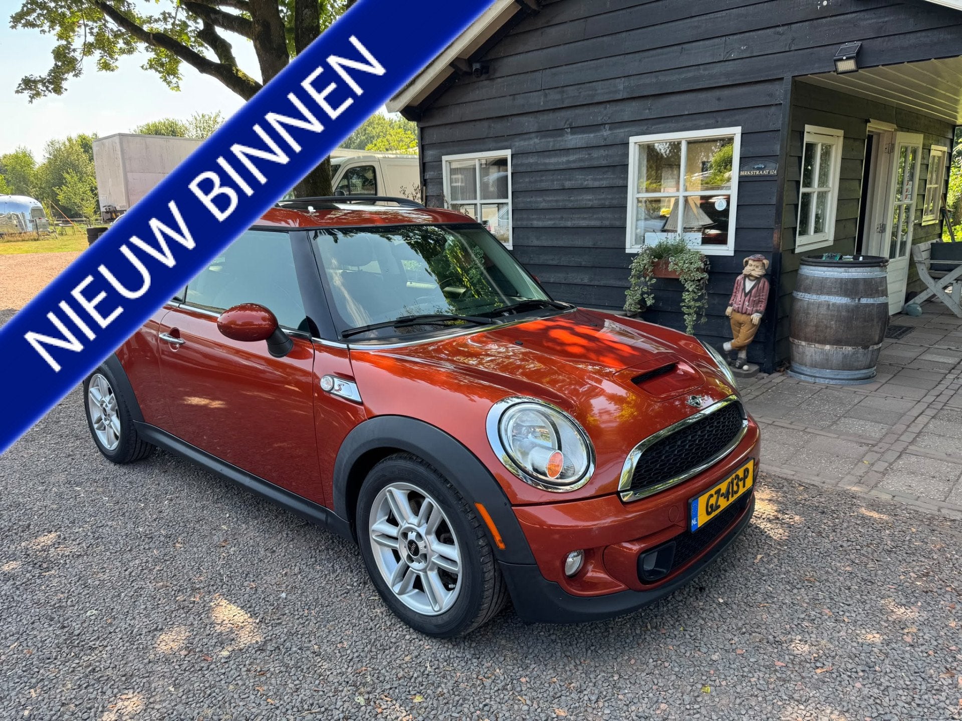 MINI Clubman 1.6 Cooper S PANO (bj 2014), Auto's, Mini, Voorwielaandrijving, Gebruikt, 4 cilinders, Bruin