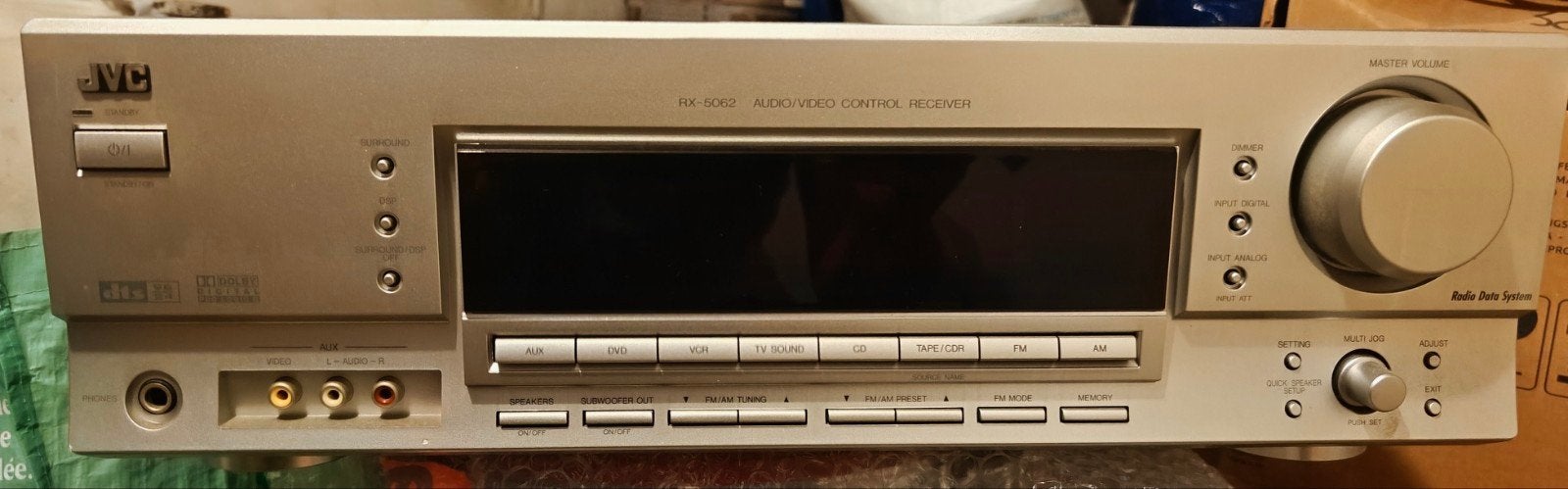JVC RX-5062 Audio/Video Control Receiver, Ophalen, Gebruikt, JVC, 60 tot 120 watt