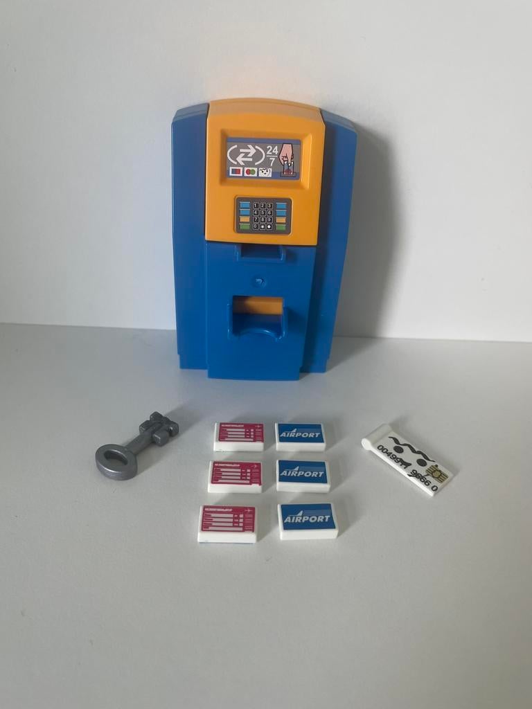 Playmobil incheckautomaat voor vliegveld, Kinderen en Baby's, Speelgoed | Playmobil, Ophalen of Verzenden, Zo goed als nieuw