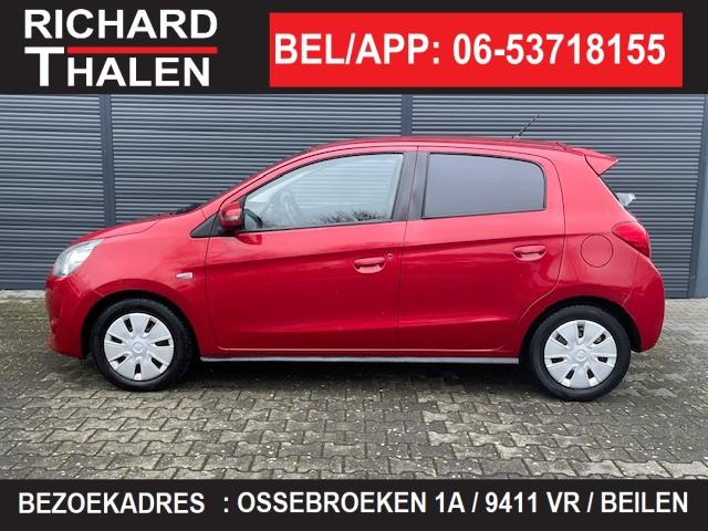 MITSUBISHI Space Star 1.2 MIVEC 80PK Go Intense+, Euro 5, Stof, Gebruikt, 200 kg