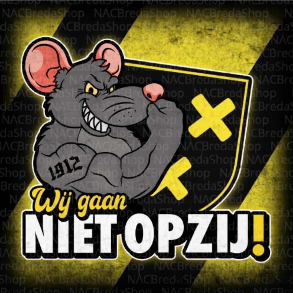 Nac Breda Stickers, Ophalen of Verzenden, Nieuw, Meerdere stickers