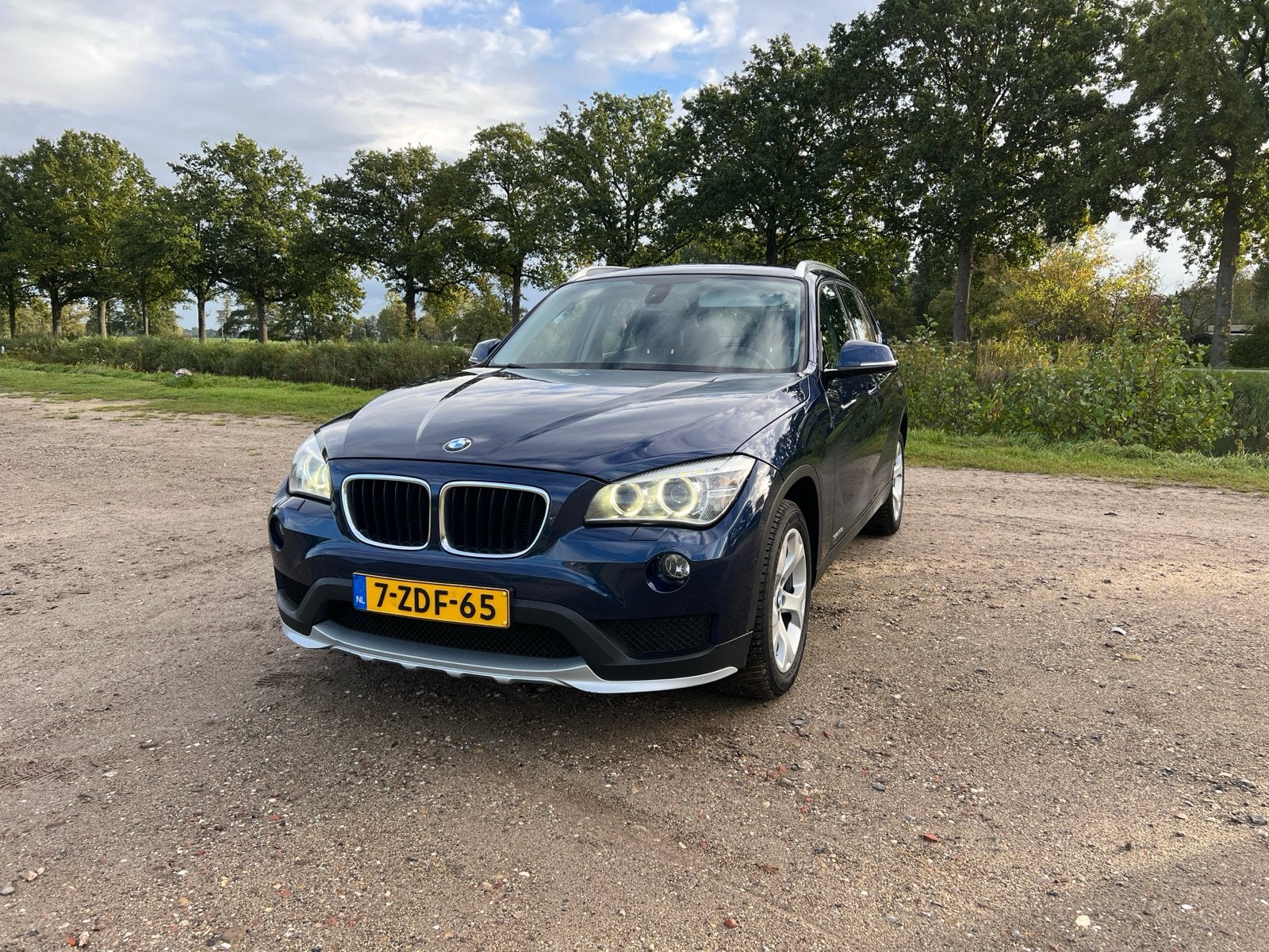 BMW X1 20I Sdrive 2014 Blauw, Achterwielaandrijving, 1800 kg, 4 cilinders, Blauw