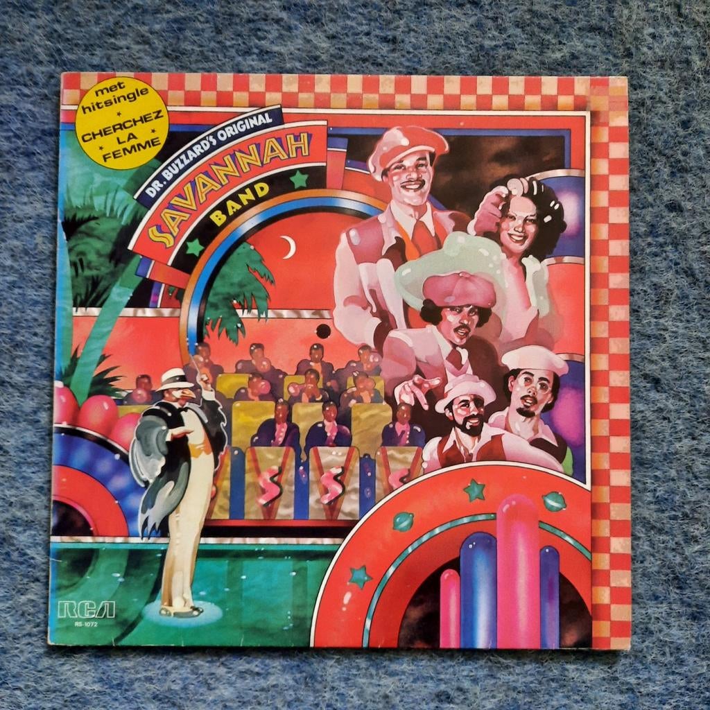 LP Dr. Buzzard's Original Savannah Band, Cd's en Dvd's, 1960 tot 1980, Gebruikt, Ophalen of Verzenden, Inclusief binnenhoes