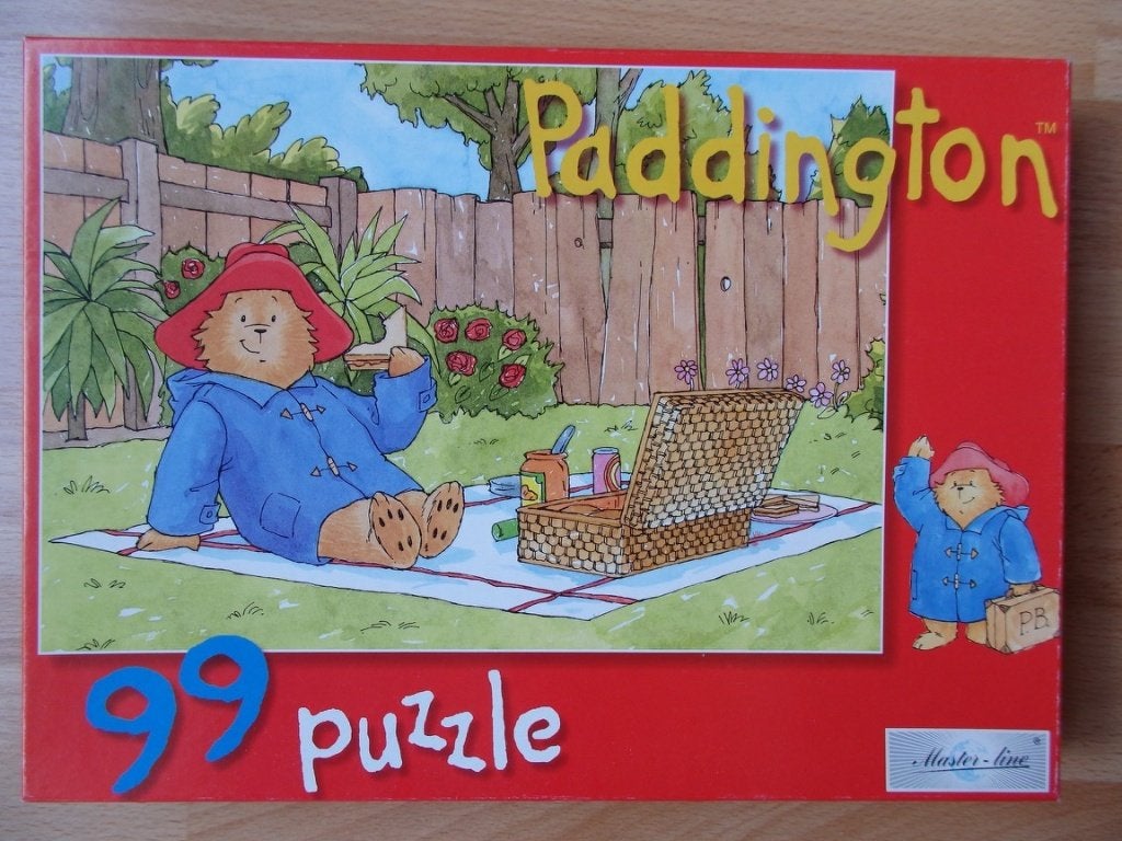 Puzzel Paddington 99 stukjes, Ophalen, Meer dan 50 stukjes, Gebruikt, 6 jaar of ouder