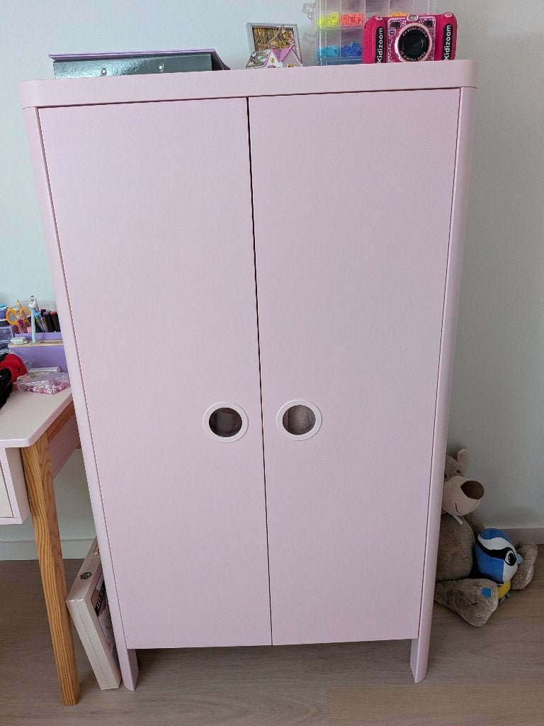 Roze Ikea kast, Ophalen, Gebruikt, 50 tot 100 cm, 150 tot 200 cm
