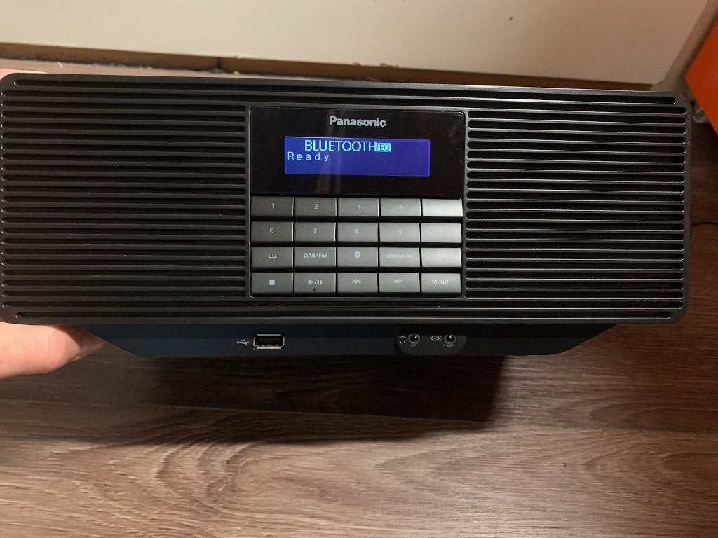 Panasonic RX-D70BT met FM, DAB, CD-speler Bluetooth en USB