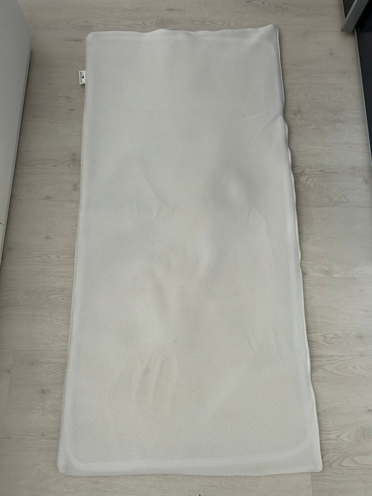 Topper airgosafe 70x140 cm., Ophalen, 190 cm of minder, Zo goed als nieuw, Matras