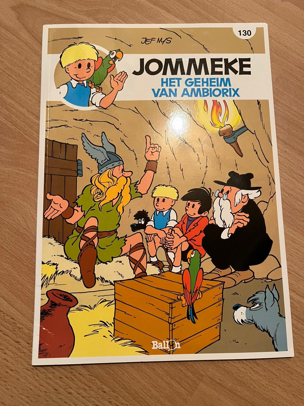 Jommeke, het geheim van Ambiorix, Eén stripboek, Ophalen, Gelezen