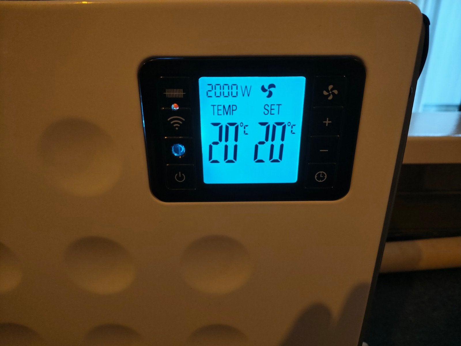 Perel SMART1310 Elektrische Kachel 2000W met Afstandsbedig, Ophalen, 30 tot 80 cm, Kachel, Zo goed als nieuw
