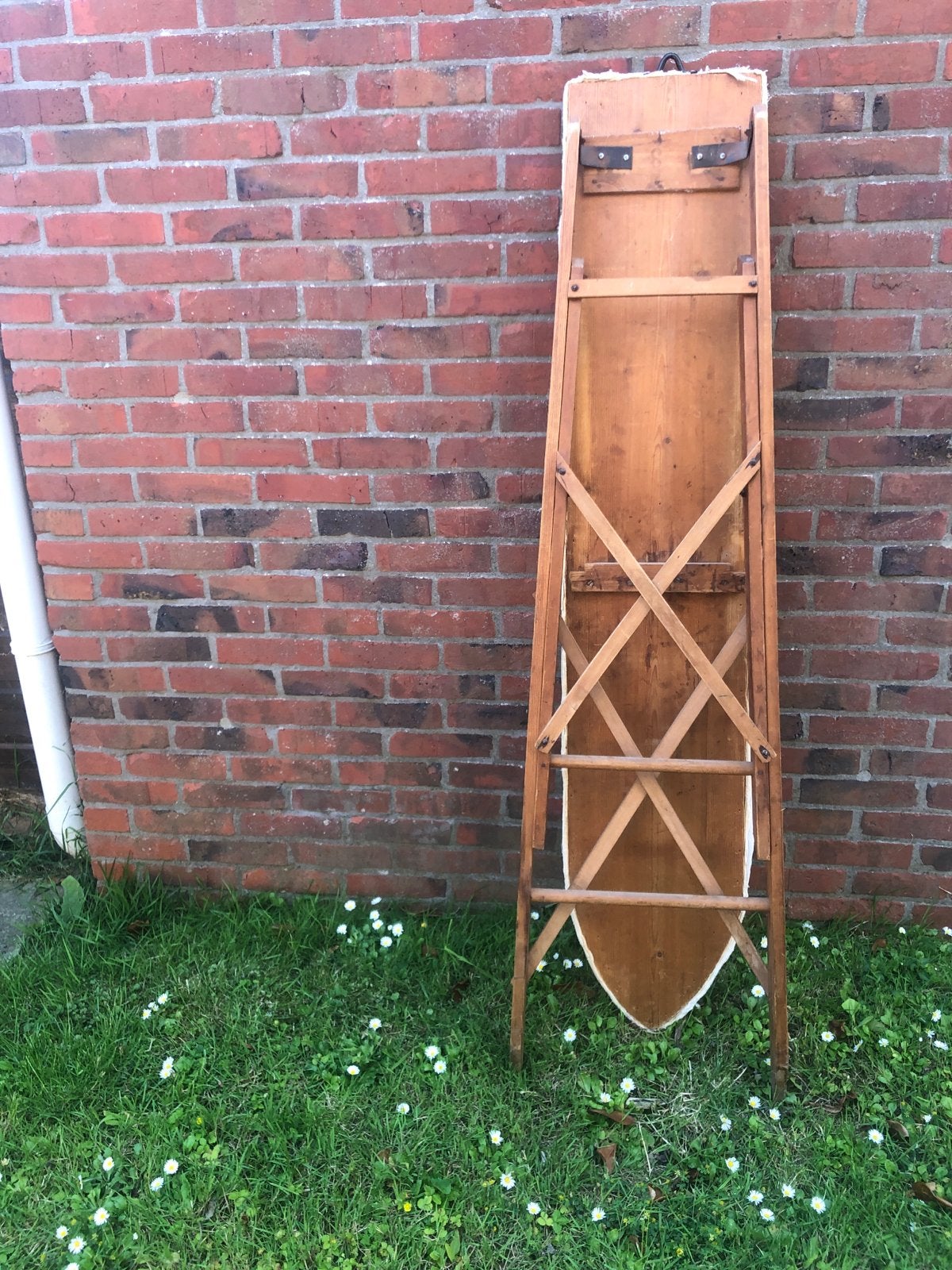 Vintage houten strijkplank - decoratief of functioneel, Ophalen